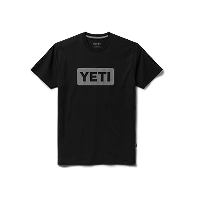 YETI Premium Logo Badge Short Sleeve T-Shirt Black - Image 6