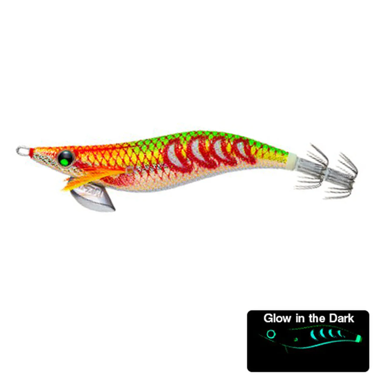 Yo-Zuri Aurie Q Search Double Glow Squid Jigs - Image 3