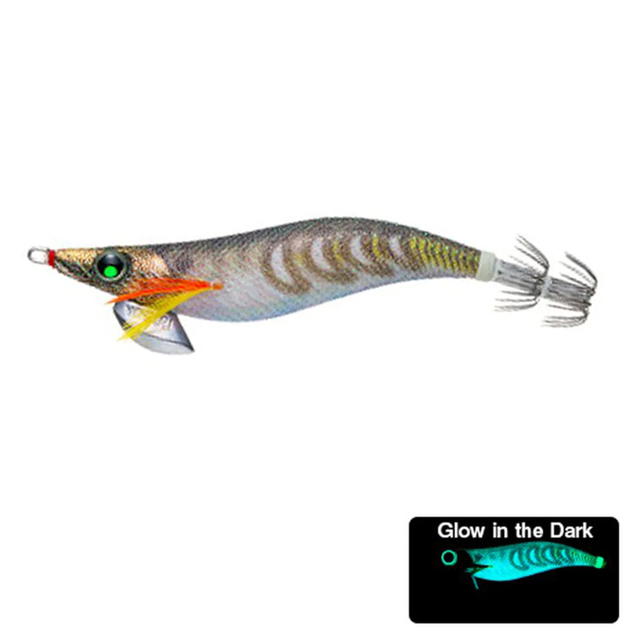 Yo-Zuri Aurie Q Search Double Glow Squid Jigs - Image 4